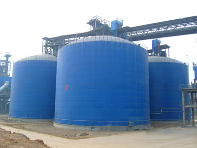 织金水泥钢板库改造