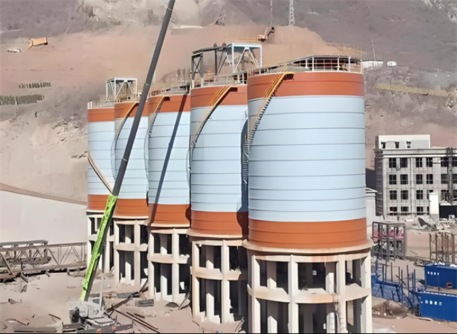 织金高架钢板仓