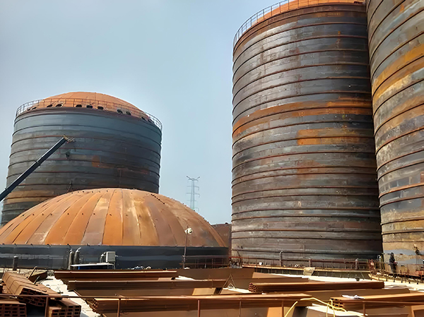 织金焦粉钢板仓